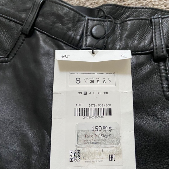 Zara leather pants - Picture 4 of 4